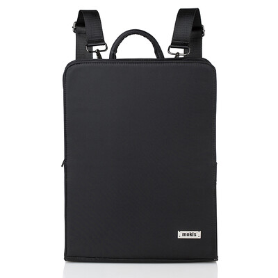 

MOKIS backpack computer bag notebook bag Korean version of the backpack MKBB020-D black