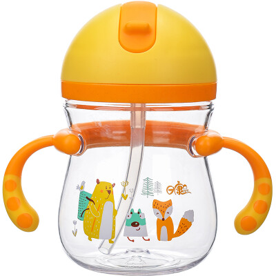 

Rikang (ripang) crystal through the fun series - obediently cup (400ml) RK-B1007 (orange