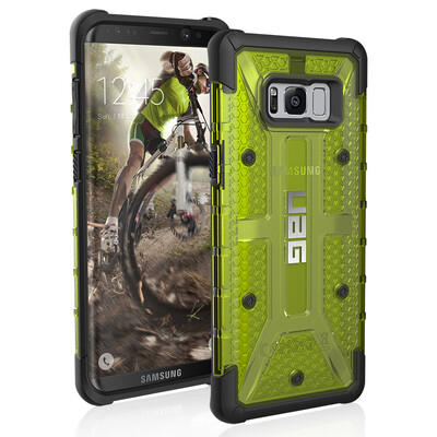 

UAG Samsung S8 плюс мобильный чехол для защиты от падения чехла для Samsung S8 + 6,2-дюймовый прозрачный желтый