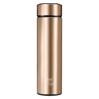 

Bangda stainless steel liner insulation cup male&female filter car tea tea tea cups gold 450ml