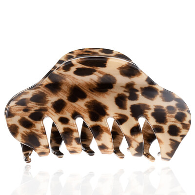 

Royalsasa head ornaments hair ornaments hair catch chuck hair claws resin leopard