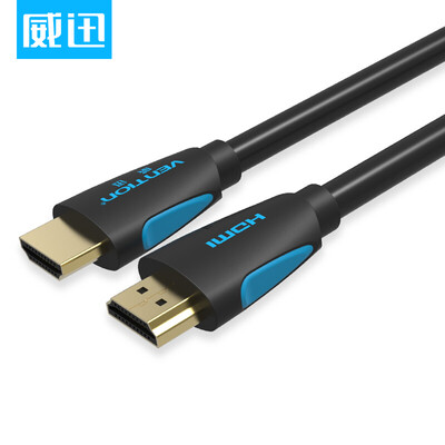 

VNA VENTION HDMI cable version 20 4K digital high-definition line 3D computer TV cable TV line projector line 1 meter black VAA-M02-B100
