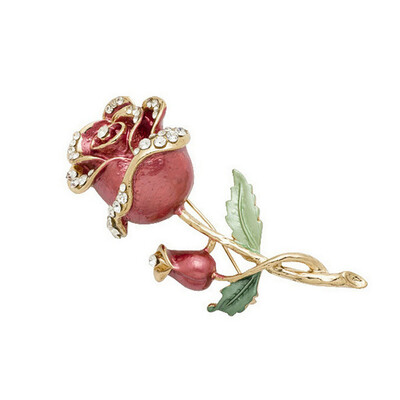

Yoursfs@ Gorgeous Crystal Flower Brooches For Women Luxury Zirconia Broches Pins Collar Clips Hats Scarf Buckles Brooch Jewelry