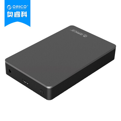 

ORICO MD35U3 3,5-дюймовый USB3.0 мобильный жесткий диск алюминиевый SATA3.0 настольный ноутбук последовательный порт внешний корпус поддержка 8Т жесткий диск / SSD глубокий серый