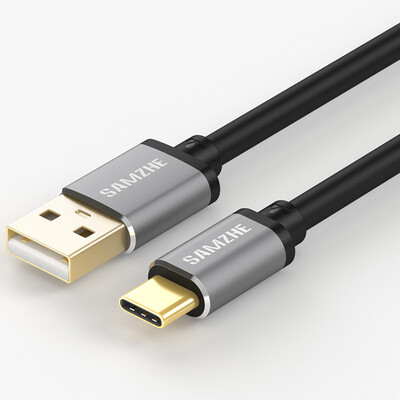 

Shanze (SAMZHE) Type-C data cable USB2.0 Andrews charging line fast charge line support millet 5 / 4C music as Huawei P9 / P10 aluminum shell black 1.5 meters LC-150B