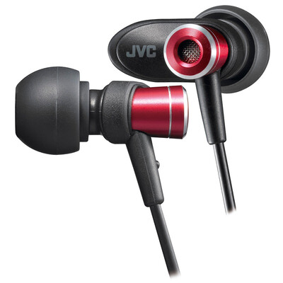 

Jay Visteon JVC HA-FXC51-R red front micro-motion technology HD carbon fiber in-ear music headphones
