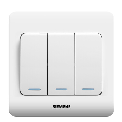 

Siemens (SIEMENS) 5TA01191CC1 три открытых двойного управления с люминесцентным переключателем (элегантный белый)