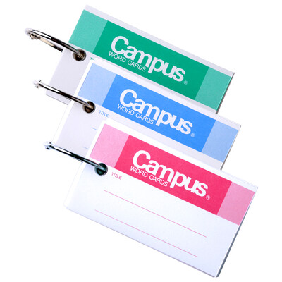 

Kokuyo (Kokuyo), импортируемый из Японии Campus носить портативный PP крышка пустой открытка английские слов нести это 115/90 мм * 45-мм 3 цвета в случайном порядке, установленного в этом TAN-131