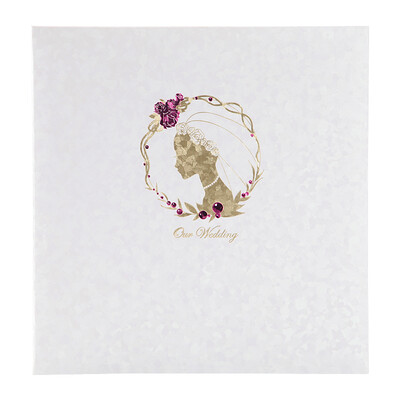 

NCL Nakabayashi beautiful bride Japan imported couples DIY film affixed album wedding album album WYB-71437