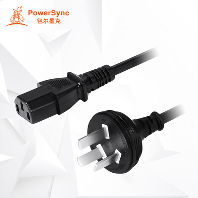 

(PowerSync) MPCPHX0050 компьютер хост линия электропитания для компьютера хост дисплей рисоварка электрическая чайник бытовая техника слово хвост