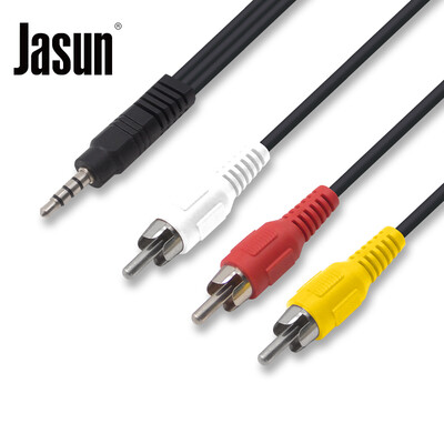 

(JASUN) установленный на автомобиле AUX аудио кабель 3.5mm