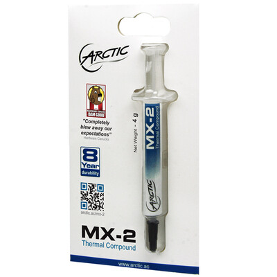 

ARCTIC thermal grease desktop notebook CPU graphics thermal silicone thermal conductivity 56W MX-2 4g installed