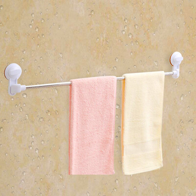 

Three thousand feet towel rack towel rack double rod free punching no suction cup strong load bearing 10kg SQC-7503