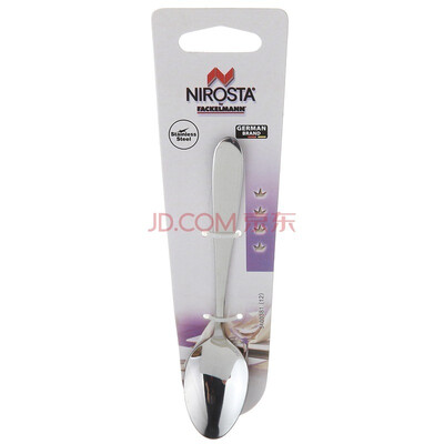 

[Jingdong Supermarket] Germany Fakman Fackelmann Stainless Steel Coffee Spoon Dinner Cooker Child Spoon Spoon Tacho 5100381