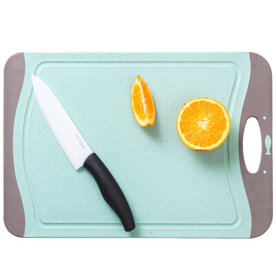 

Arsto Husk chopping board Anti-slip chopping board Wheat fiber cutting board Baby food supplement board Meige medium size 35 24 08cm