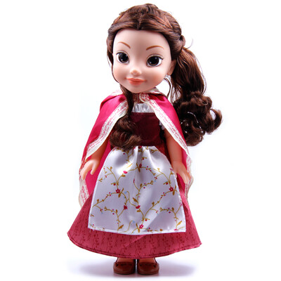 

Дисней (Disney) Красавица и Чудовище девушка в красной ветровке девочек играть дома детских игрушки Барби куклы кукла кукла модель Bell Princess 54548