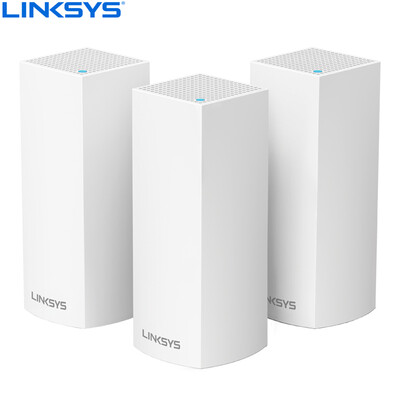 

(LINKSYS) VELOP AC6600 три установленных сетчатой ​​сетки интеллектуальный беспроводной маршрутизатор WiFi трехдиапазонная передача большой / многослойный полный охват