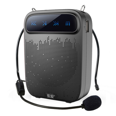 

Sony Ericsson -418 10W high-power portable digital loudspeaker small bee loudspeaker teaching dedicated teacher guide card player player singing machine wisdom black