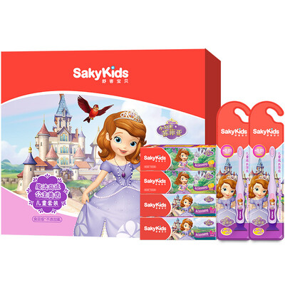 

Shu пассажирский Disney Baby Princess Су Feiya развития ребенка зубная паста комплект (аромат апельсина 60г * 2 + клубничный вкус 60г * 2 + зубная щетка роста 2)
