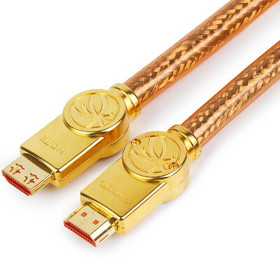 

Акихабара (CHOSEAL) серебряный провод HDMI цифрового телевидения высокой четкости энтузиасты компьютерных проекторы 2.0 игровой автомат телеприставка кабель 5 м DH800-5M