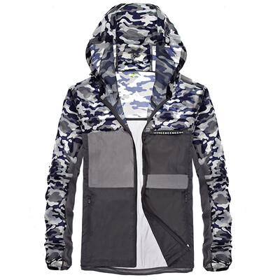 

Battlefield jeep skin clothing outdoor windbreaker men light and ventilated clothing camouflage skin windbreaker 17019Z60201A light gray