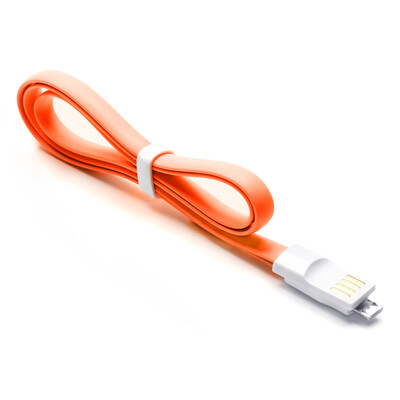 

Green rice (CHING MI) Colorful usb Andrews data cable phone charging line / ultra-thin copper 60cm gray