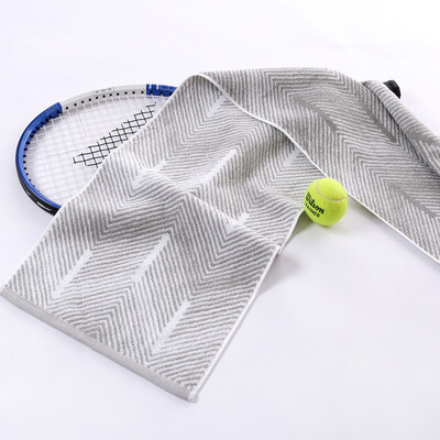 

Gold towel home textile cotton sports towel running sweat big towel single fitness towel blue 160g 120 25cm