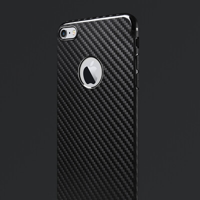 

BIAZE Apple, 6 / 6S Плюс телефон оболочки iPhone6 ​​/ 6S Plus все включено защитный рукав силикона мягкая оболочка уронить серия профиль сопротивления JK86- Carbon Black