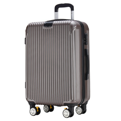

Y6 Trolley Case Caster Large Capacity Baggage Trip Box Boarding Passing ABS Zippered Boarding Box 24 &quot5300-24 Coffee