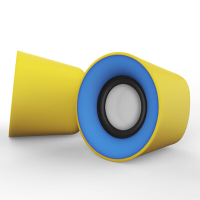 

Style (sty! Epie) S101 creative accessories audio computer small audio usb mini remote control desktop small speakers multimedia subwoofer phone yellow