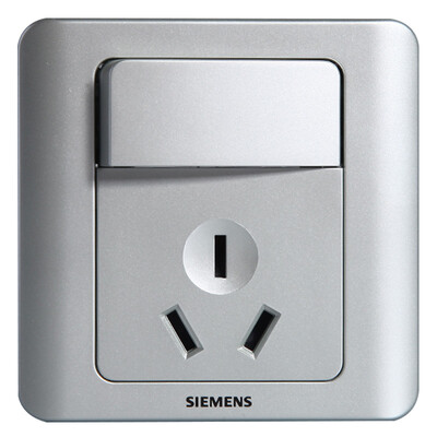 

Siemens SIEMENS 5UB02021CC122 Vision 16A three hole with switch socket color silver