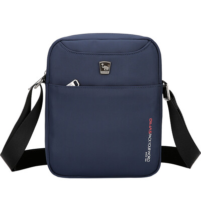 

Aihua Shi (OIWAS) casual fashion shoulder bag fashion Messenger bag outdoor sports men bag 5551 indigo blue