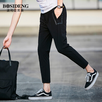 

BOSIDENGMAN мужская одежда брюки брюки 3272B63081 черный XL