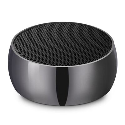 

Ten degrees ShiDu SD-T5 Bluetooth Speaker Mini Wireless Portable Card Small Audio Phone Notebook Speaker Subwoofer Metal Small Steel Gun Mirror Black