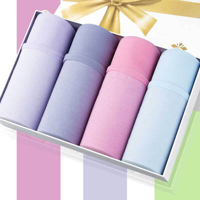 

Jingdong supermarket] Ms. Yu Zhaolin underwear lace sexy female briefs pants comfortable breathable women's underwear four mixed