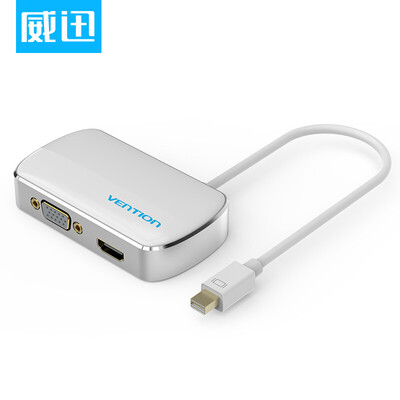 

VAI-D03 Mini dp to vga / hdmi / dvi three-in-one converter Apple lightning interface Mini DisplayPort adapter