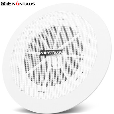 

Kim Jung NINTAUS X5 Ceiling Mount Ceiling Mounted Fireproof Speaker Background Music System Public Radio Sound Ceiling Sound White