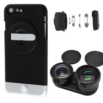 

Лучший ритм музыки Ztylus Z-Prime4K HD iphone6plus / 6с плюс Apple, телефон ультра широкоугольный телеобъектив комплект линзы черный