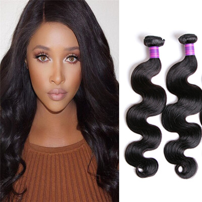 

BFF Hair Products Malaysian Virgin Hair Body Wave 2PCS Malaysian Body Wave Human Hair Weave Bundles Human Hair Extension