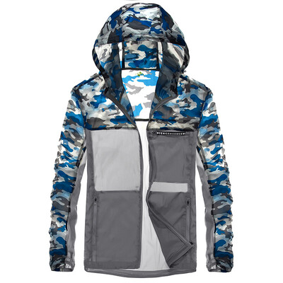 

Battlefield jeep skin clothing outdoor windbreaker men light and ventilated clothing camouflage skin windbreaker 17019Z60201A light gray 4XL