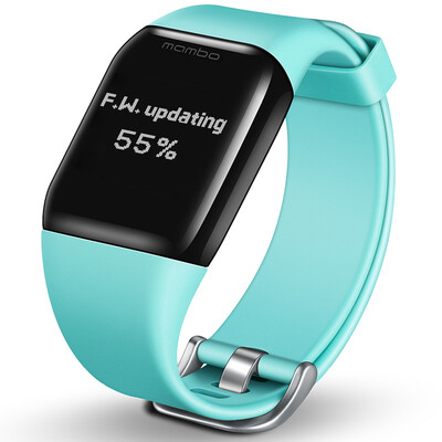 

Расслабляющий MAMBO Watch Smart Watch Smart Bracelet Обнаружение частоты сердечных сокращений Сенсорный экран Напоминание Caller ID Sleep Monitor Sport Step Waterproof Blue