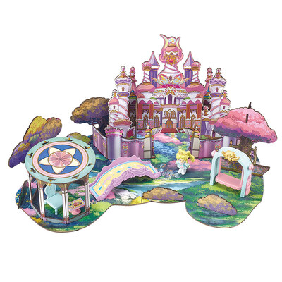 

Audi diamonds (AULDEY) Para small magic fairy 5 flying over the color of the castle princess Cai Li happy castle 581540