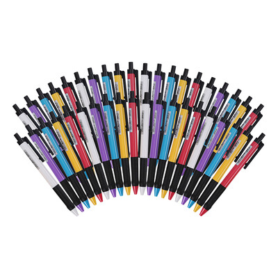 

G ABP01520 07mm Bullet Retractable Ballpoint Pen Blue 40 pcsBox