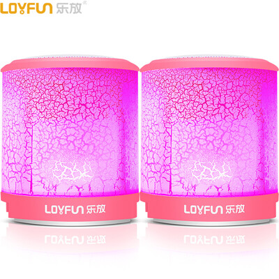 

Leo (LOYFUN) LF-H2700 2.0-channel mini USB computer speakers audio-controlled version of the dual-version (pink