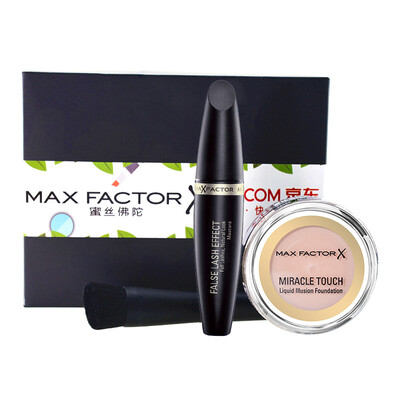 

Honey thread (Max Factor) clear through the nude beauty sets (water Yang touch foundation cream + mascara + foundation brush)