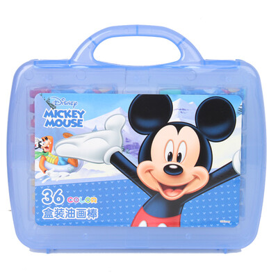 

Disney (Disney) oil painting stick 36 color writing painted pen pupil stationery gift box Mickey models Z6151