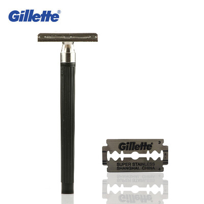 

Gillette Супер Синий Бритья Лезвий Бритвы Для Мужчин Из Нержавеющей Стали double edge Лезвия Бритвы