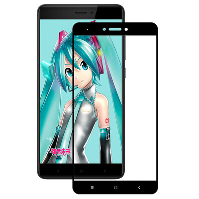 

YOMO protective tempered glass for Redmi 4X,black