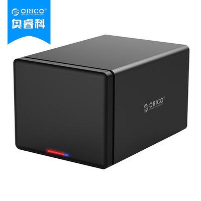 

ORICO NS500RC3 5-inch 35-inch Type-C disk array SATA30 serial desktop hard drive storage RAID cabinet support 10TB hard drive black