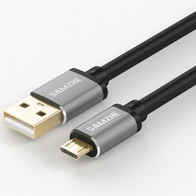 

SAMZHE Micro USB Cable for Charging&Data Transfer black 15m